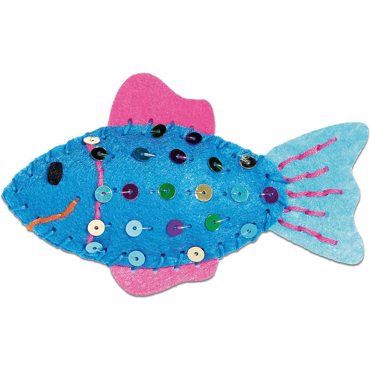 MADE BY YOU Näh-Set Glitzerfisch