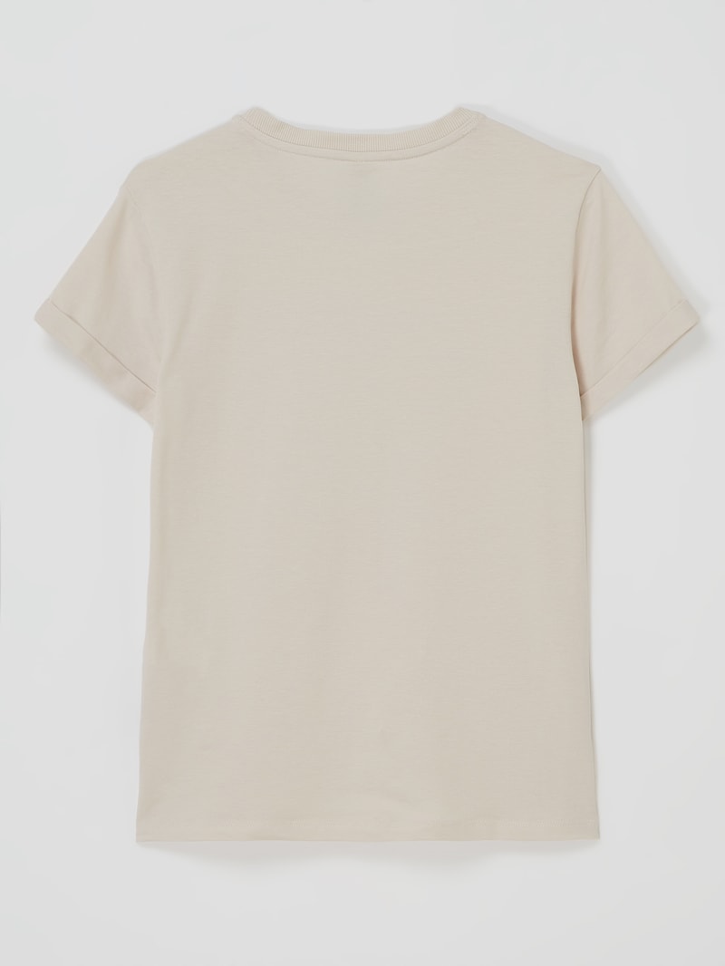 T-Shirt mit Print Modell 'Urbandistrict' in offwhite