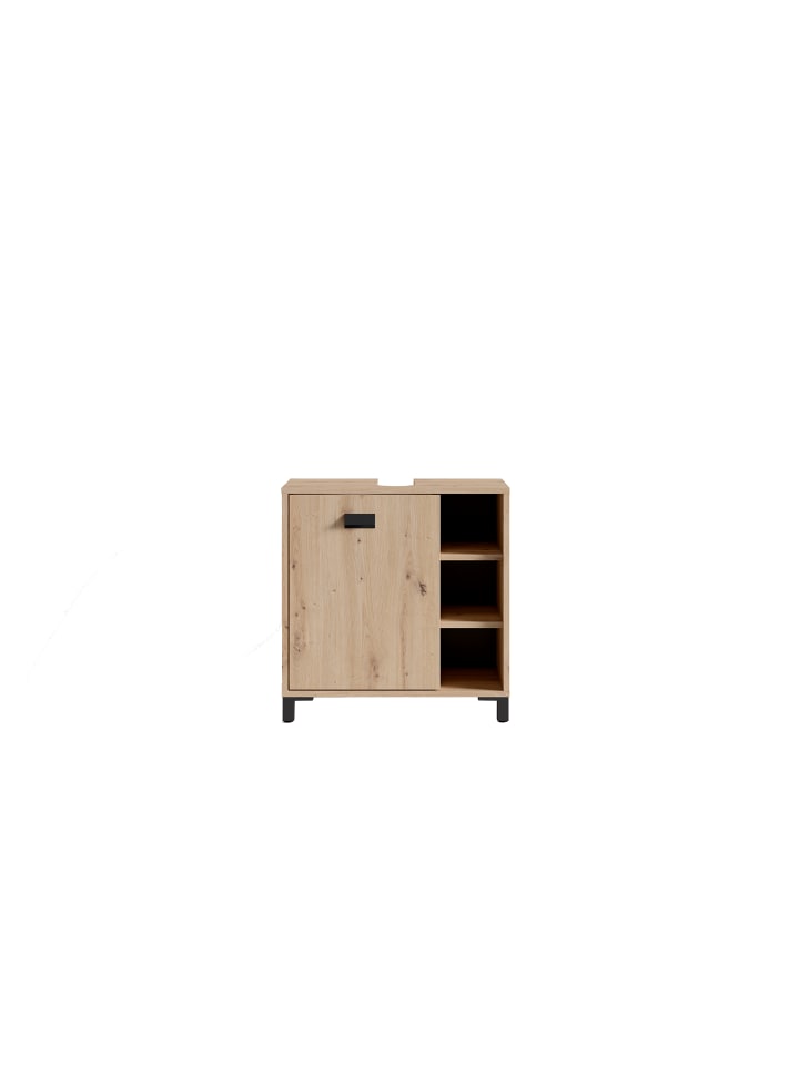 byLiving Waschbeckenunterschrank Wellness in Artisan Eiche - (B) 60 x (H) 62 x (T) 34 cm günstig kaufen onesize