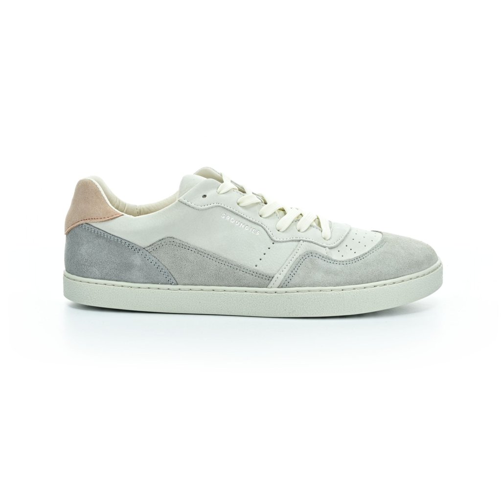 Groundies Nova GS Grey/Pink Barfußsneaker