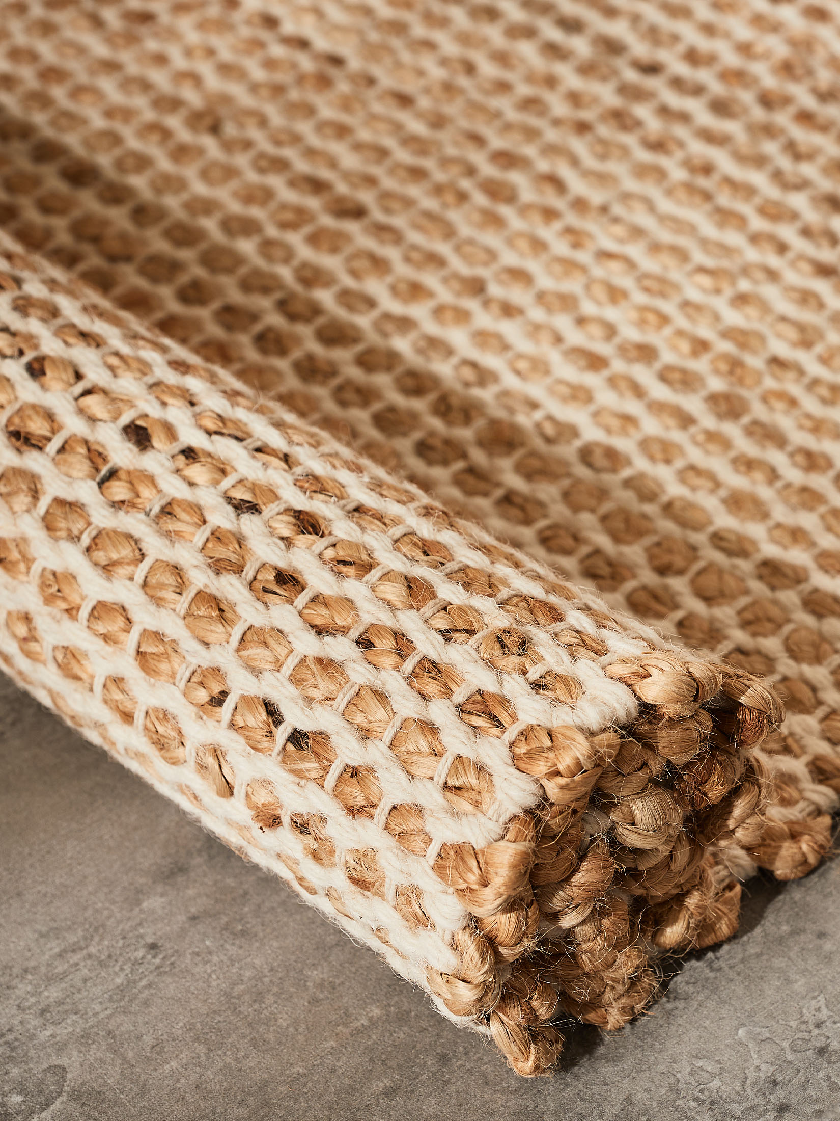 Holbaek Jute-Teppich, Sand White
