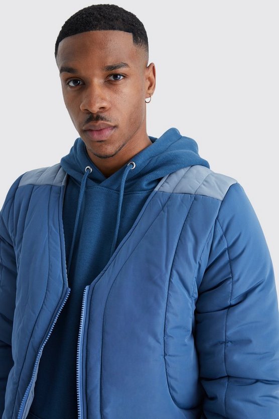 Kastige Steppjacke