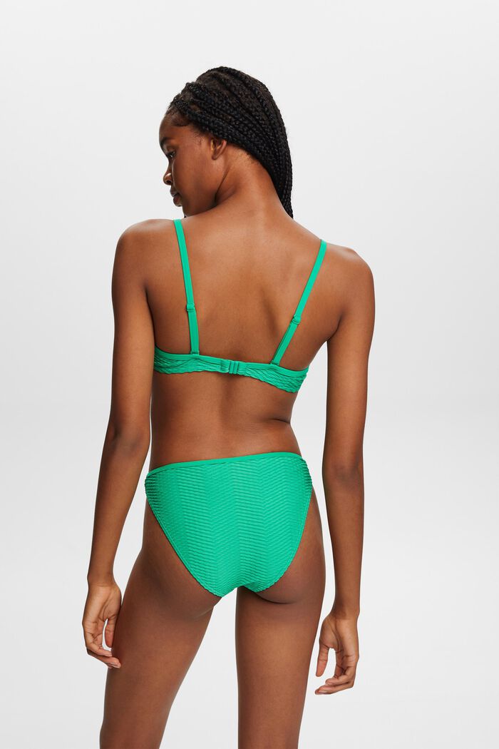 Recycelt: Strukturierte Bikinihose