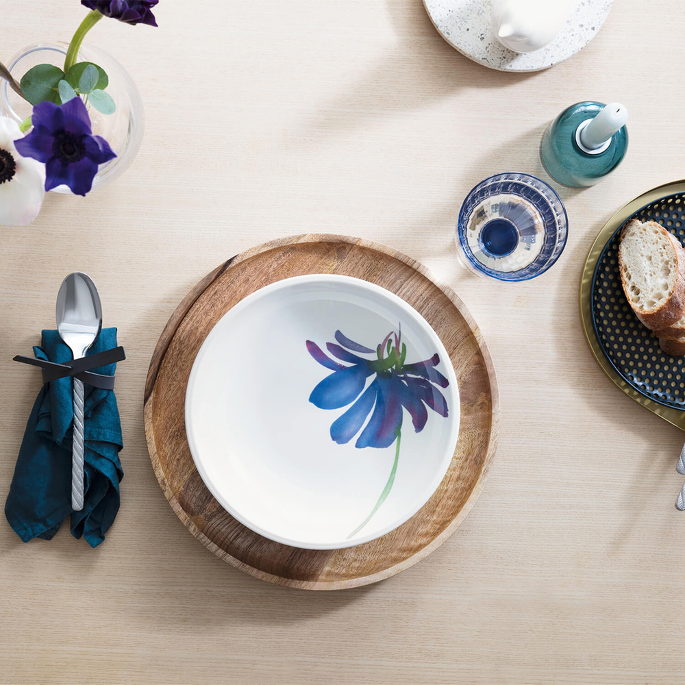 Villeroy & Boch Coupe plate Artesano Flower Art Bol