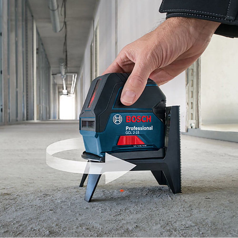 BOSCH Laser Measuring Red Crossline GCL215 0601066E02