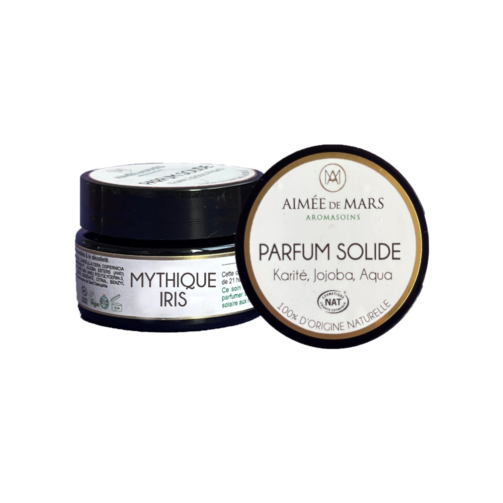 aimée de MARS Parfum Solide Mythique Iris Certifié Cosmos Nat parfum solide