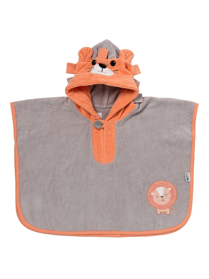Schlummersack Frottee Badeponcho in Orange günstig kaufen 1-3 Jahre