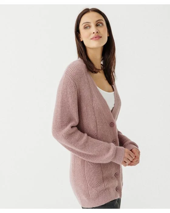 Gilet mélange alpaga