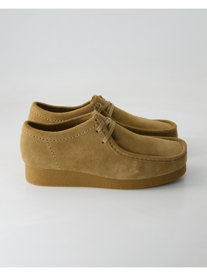 Clarks Klassische Schnürschuhe in Beige günstig kaufen