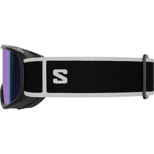 KINDER BRILLE GOGGLES LUMI BLACK/UNIV MID BLUE