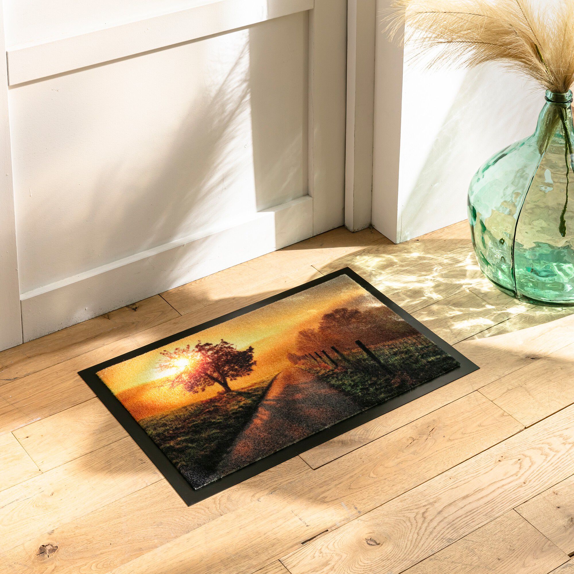 Tapis anti-poussière paysage automnal