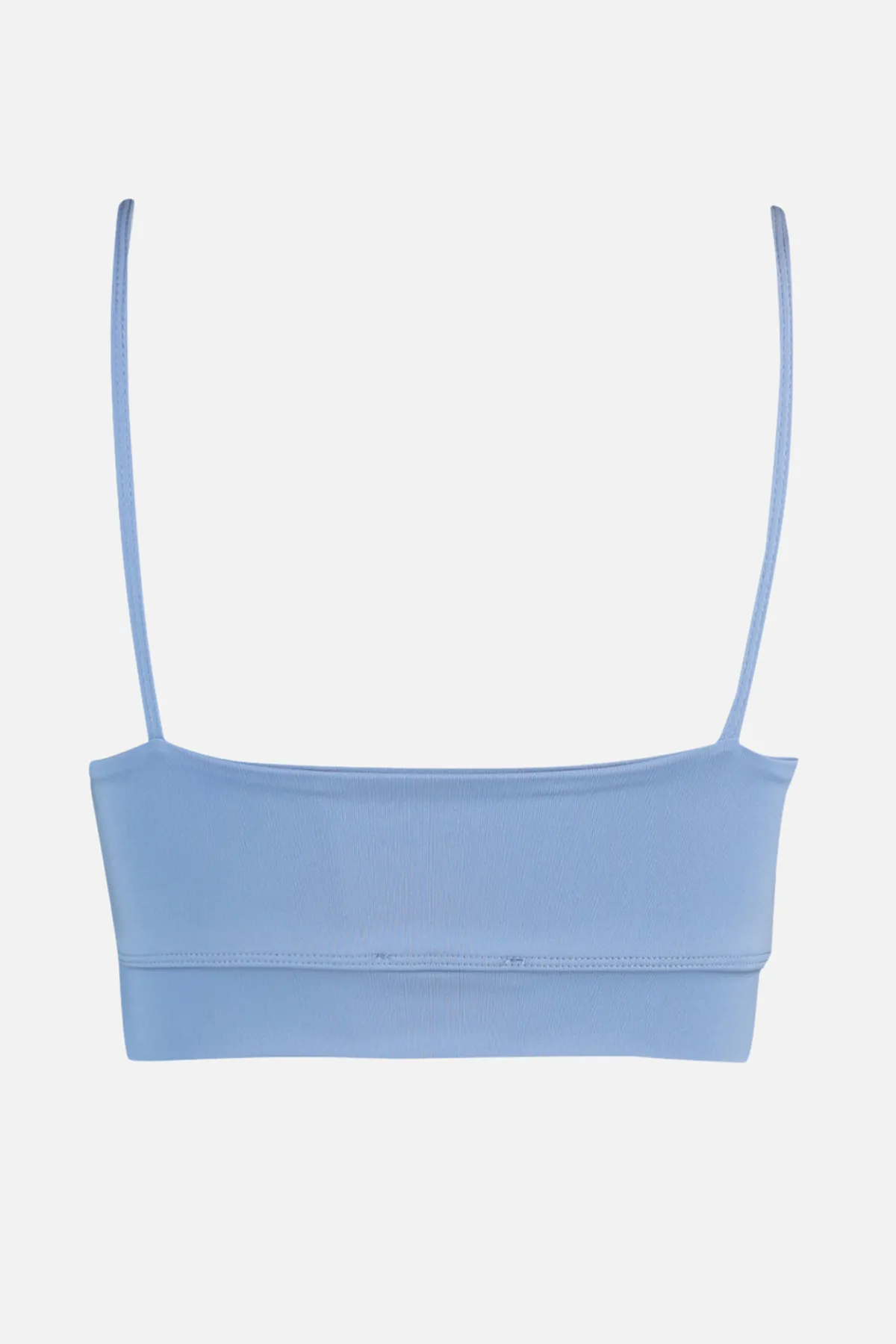 Trendyol Collection  Hellblauer Strick-Sport-BH mit Stütz-/Styling-String-Trägern TWOSS22SS0045