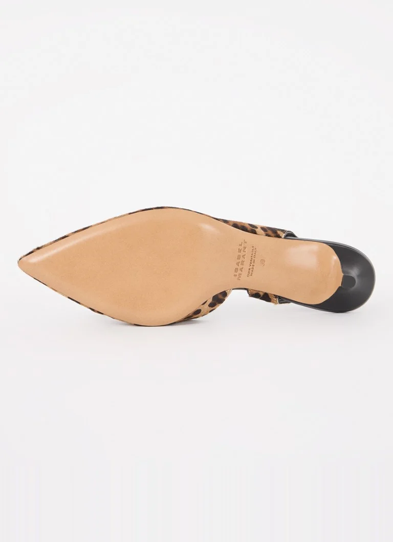 Isabel Marant Piery torbica s leopard printom