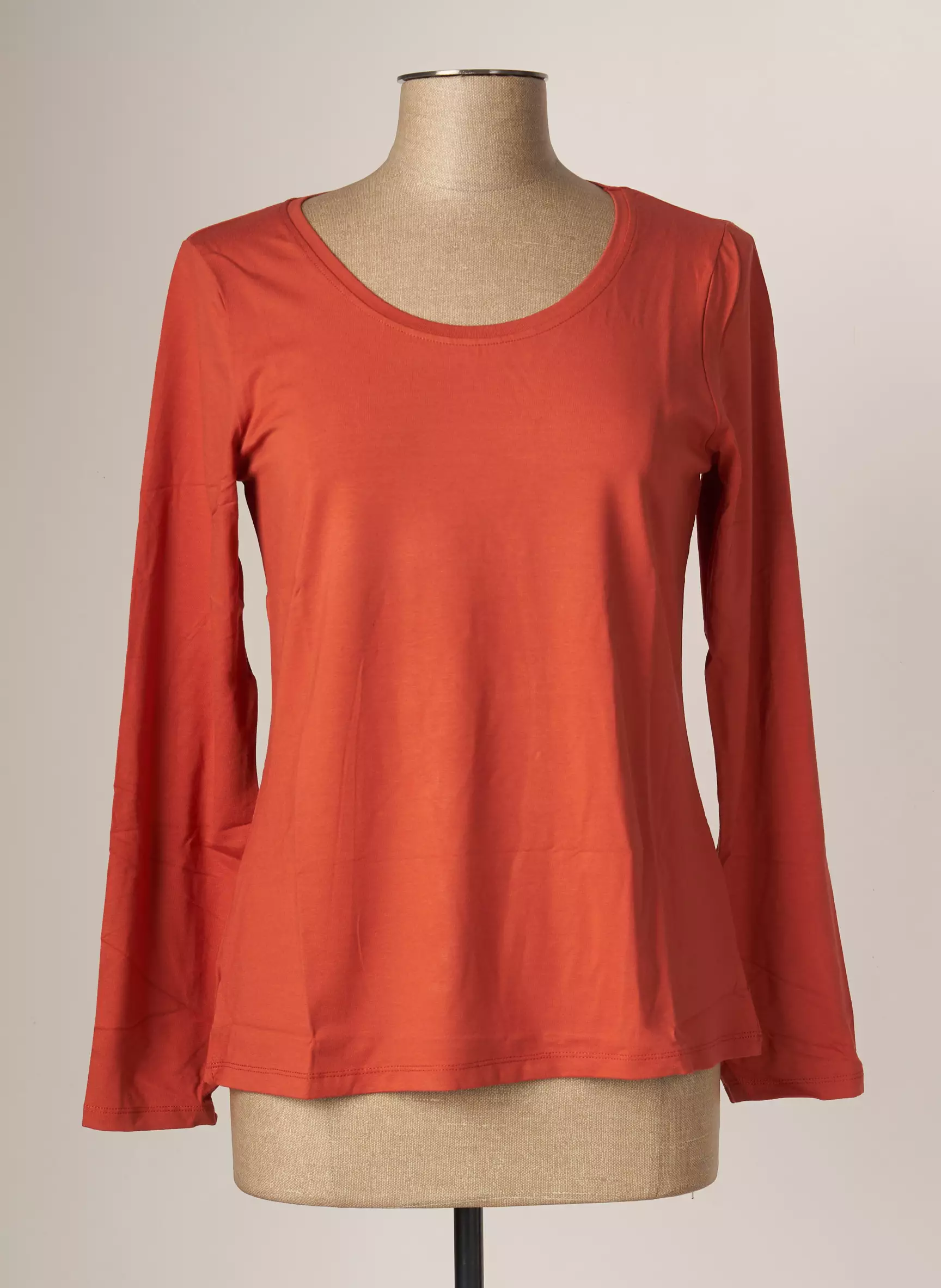 Maloka Tshirts Femme couleur orange