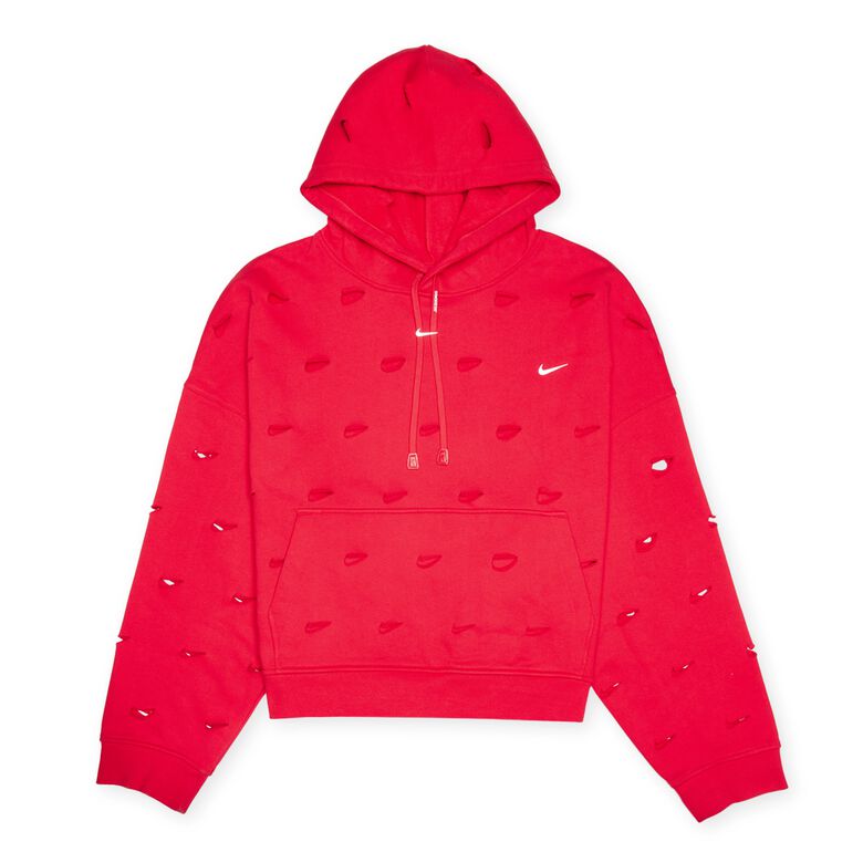 NIKE x Jacquemus Swoosh Hoodie university red