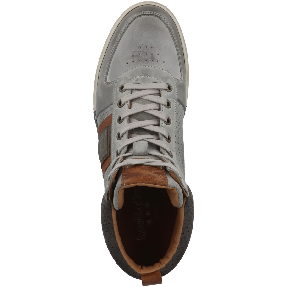 Pantofola d Oro Frederico Uomo Mid Sneaker mid grau