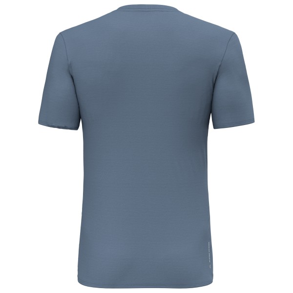 Salewa - Pure Eagle Sketch Merino T-Shirt - Merinoshirt