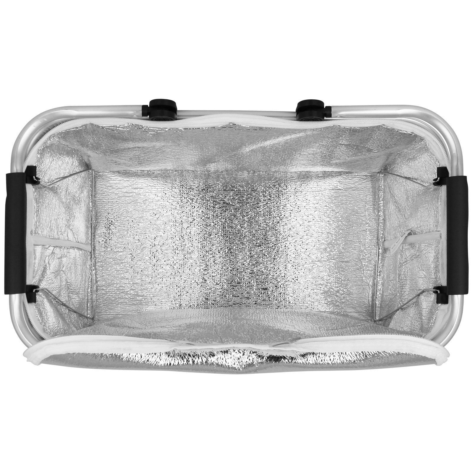 Koopman Kühltasche Einkaufskorb mit Farbwahl, Kühlbox Thermobox Coolbox Strandkorb Kühlelement Einkaufstasche
