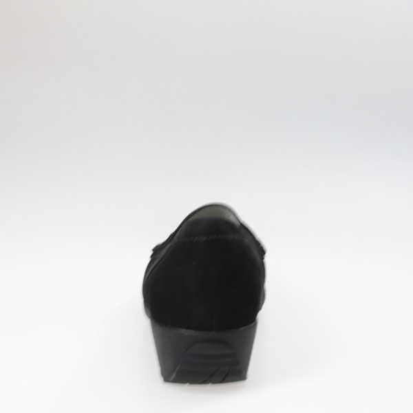 WALDLÄUFER Klassische Slipper schwarz Hanin