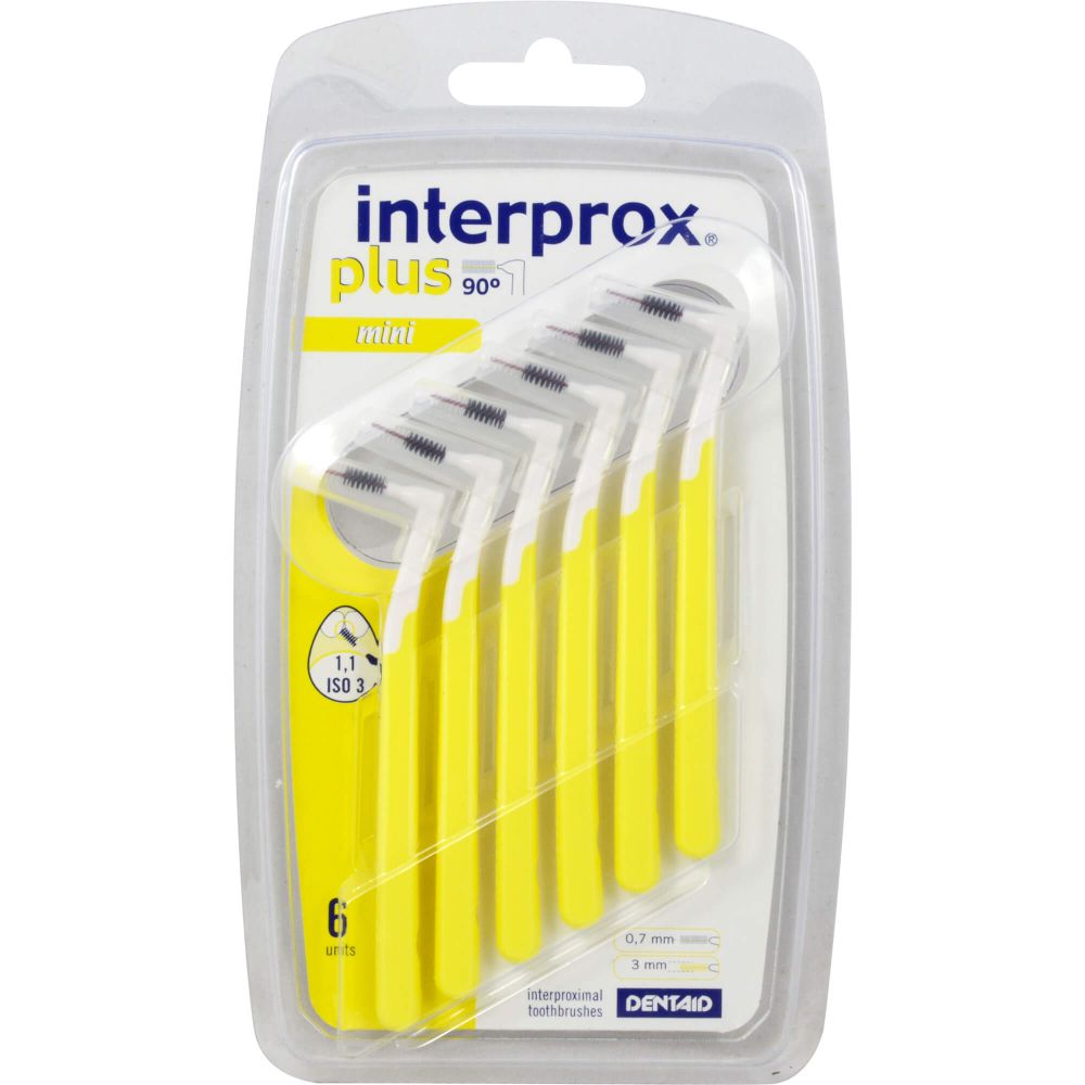 plus mini gelb Interdentalbürste