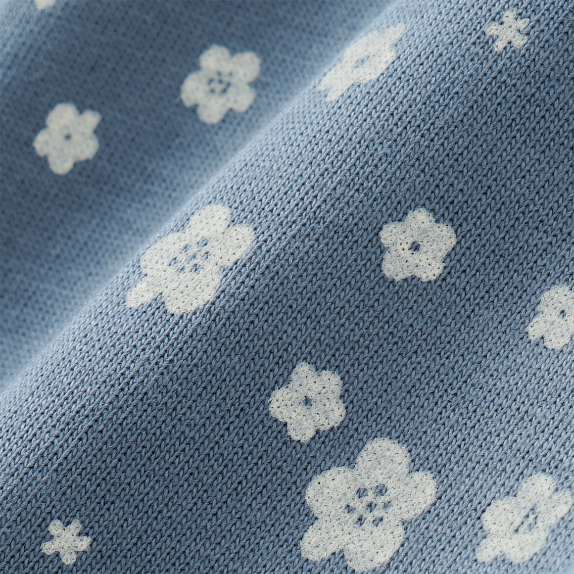 Mädchen Sweatshirt mit Bubikragen