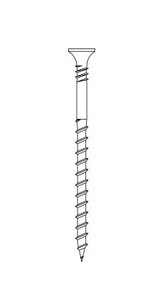 Vis à plaques de plâtre Senco Accessories 45A75MP pour bois 4,5 x 75 mm, lot de 1000 pièces