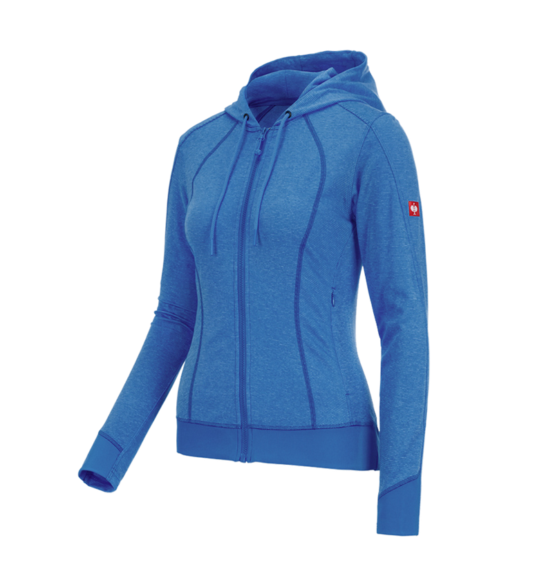 e.s. Funktions Kapuzenjacke stripe, Damen