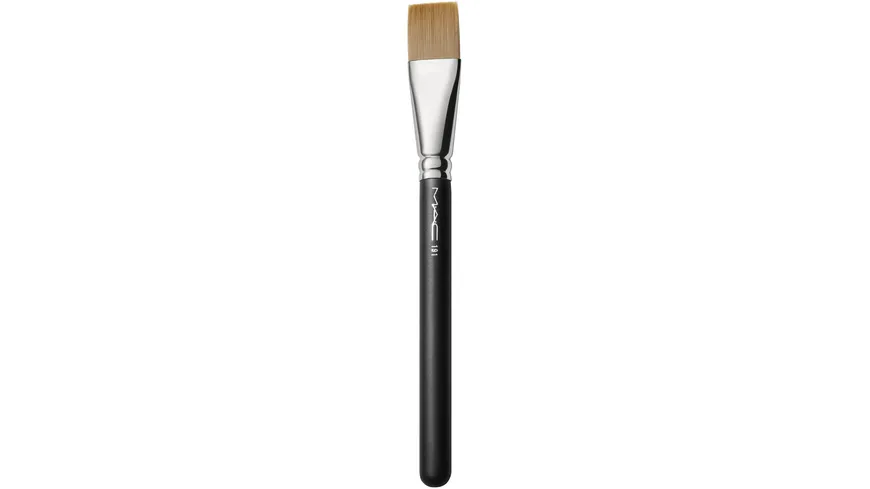 MAC Square Foundation Brush schwarz, silber