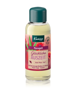 Kneipp Glückliche Auszeit Roter Mohn - Hanf Massageöl-100 ml