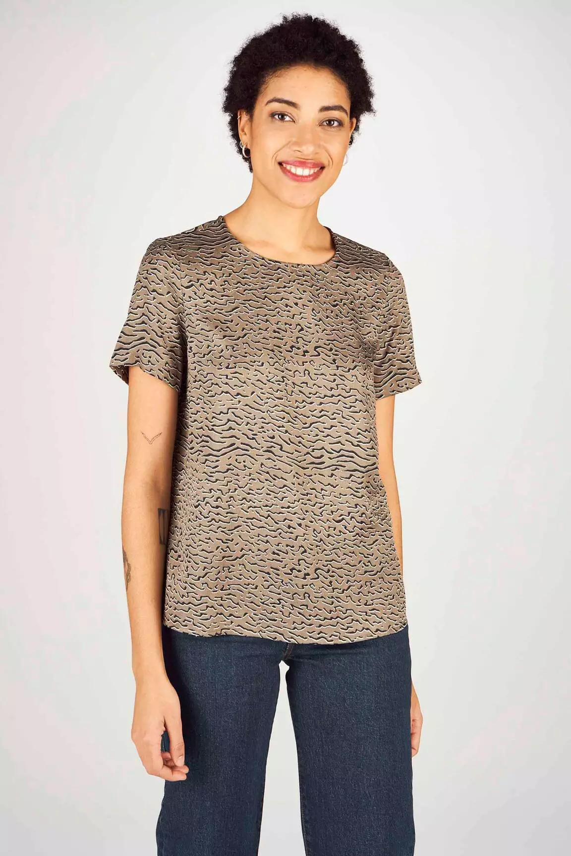 Vero Moda Tshirts Femme couleur gris