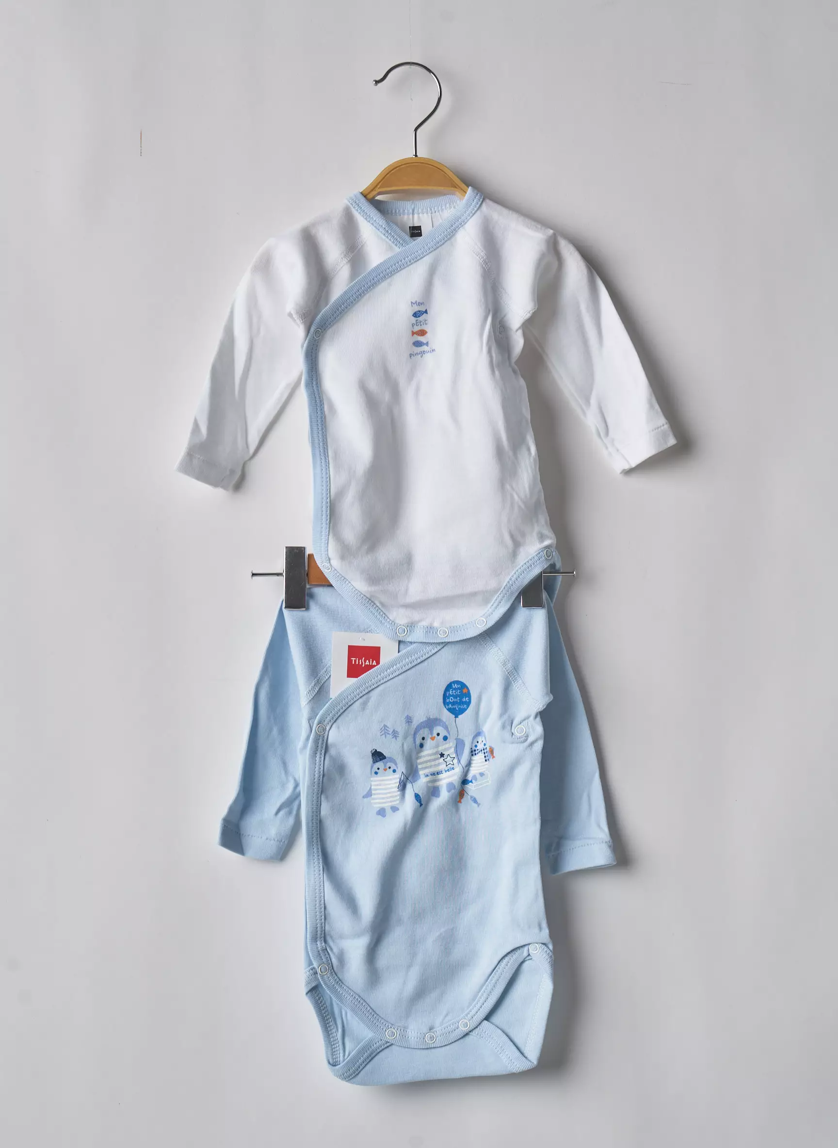 Tissaia Body Garcon couleur bleu