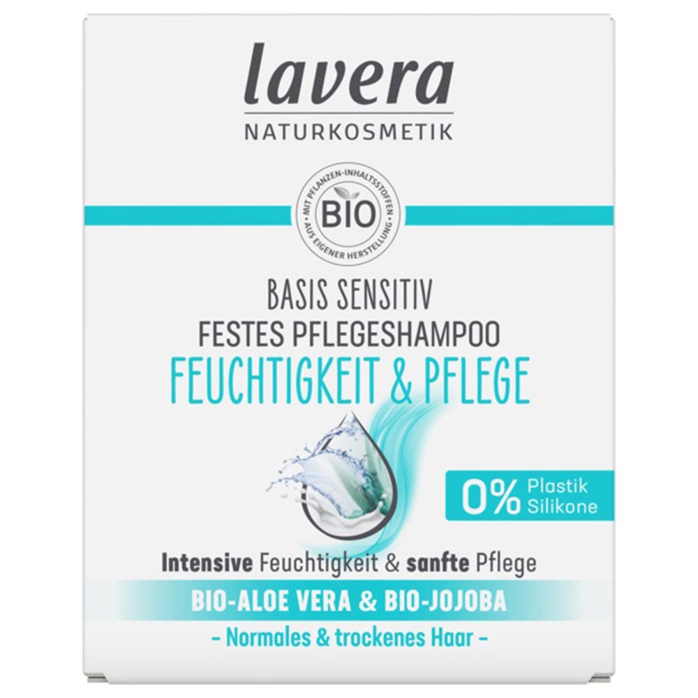Lavera Basis Sensitiv Festes Pflegeshampoo 50 g
