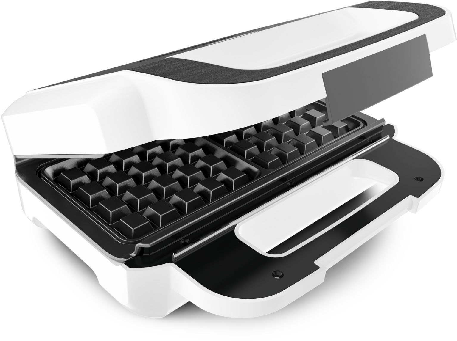 Tefal 2-in-1-Sandwichmaker SW7011 Snack XL, 850 W, 2 antihaft + spülmaschinengeeignete Plattensets, inkl. Rezeptheft