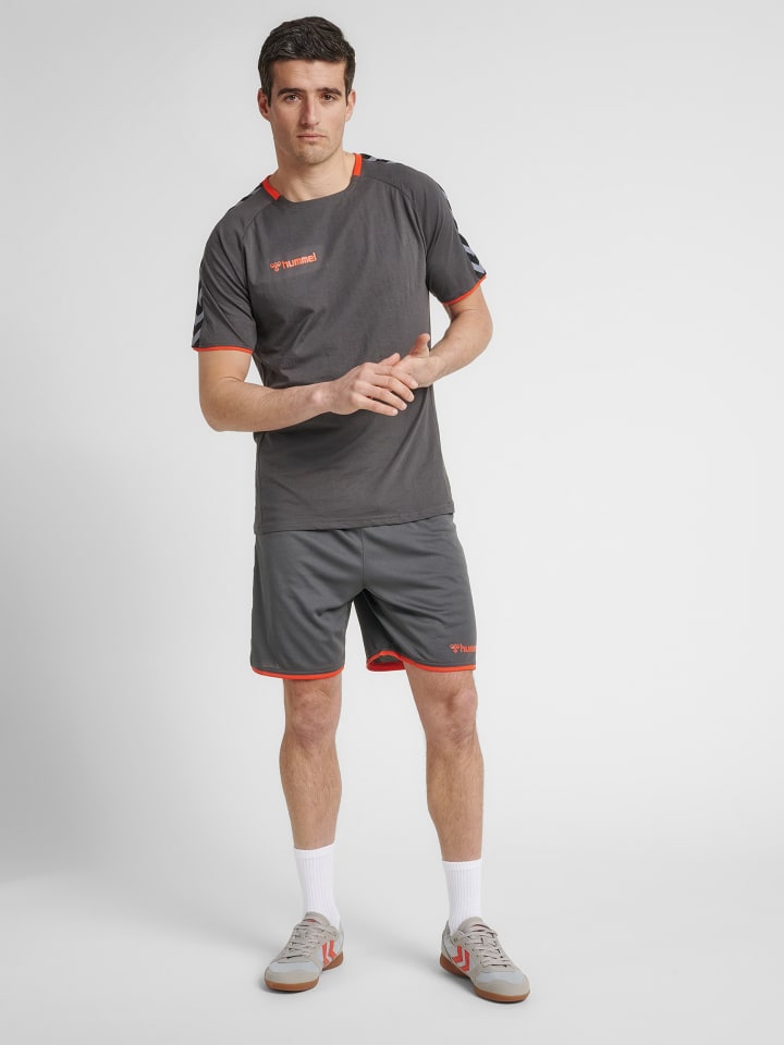 Hummel Hummel T-Shirt Hmlauthentic Herren in ASPHALT günstig kaufen S