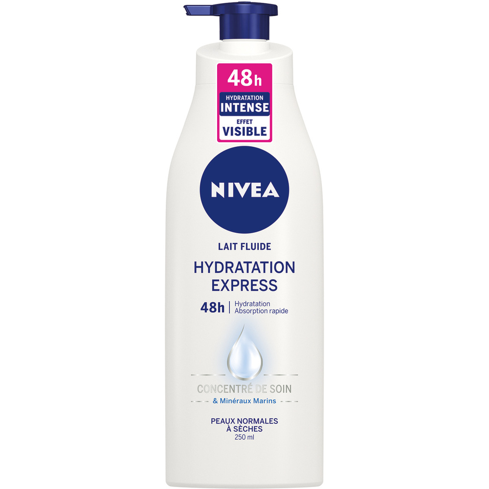 nivea Lait hydratant express 48H Minéraux Marins Lait corps