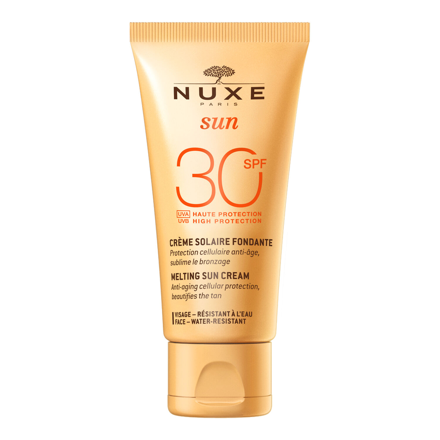 Nuxe Crème solaire visage délicieuse Haute Protection SPF30 Nuxe Sun - Tous types de peaux - 50ml
