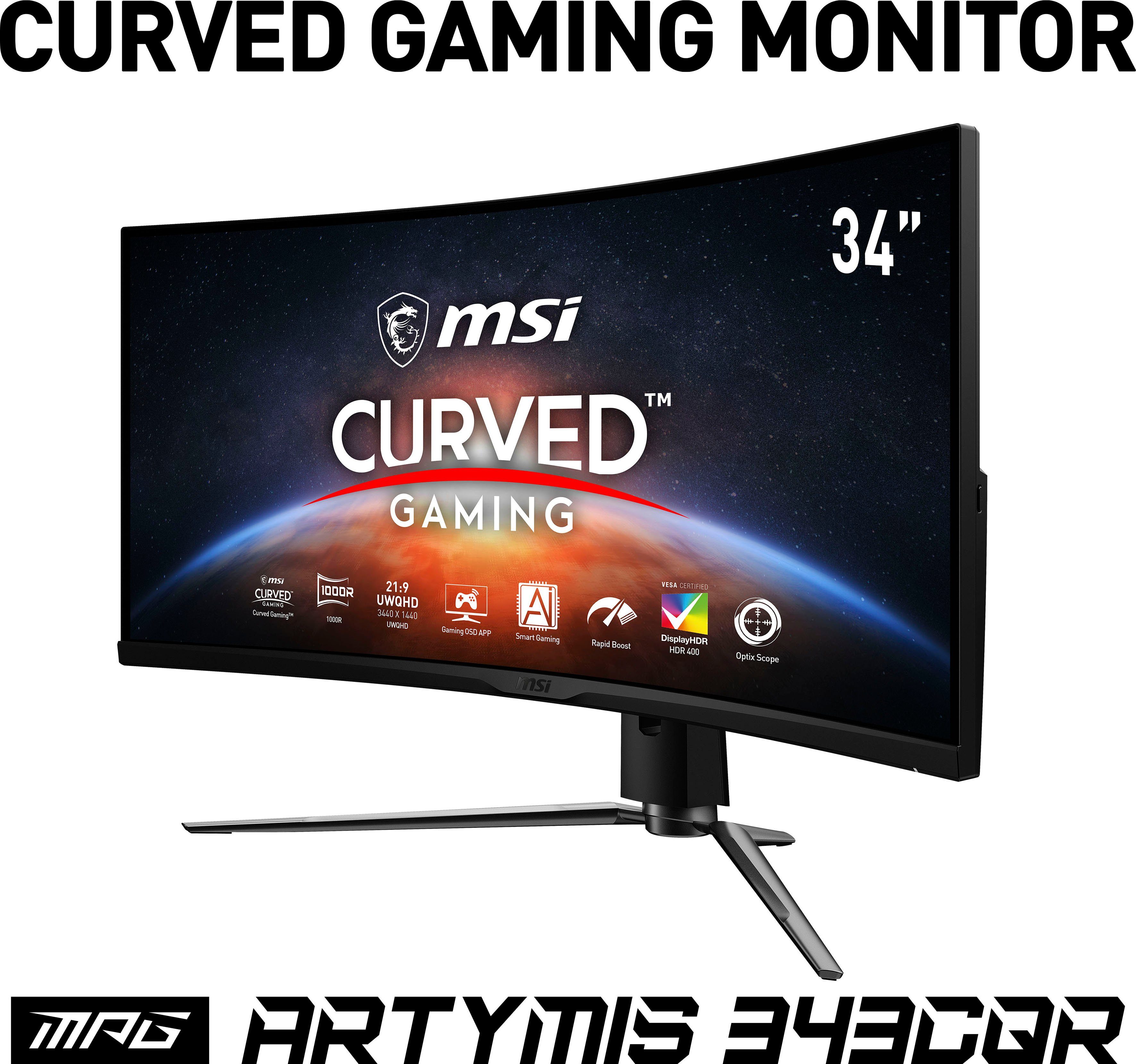 MSI MPG Artymis 343CQR Curved-Gaming-LED-Monitor (86 cm/34 