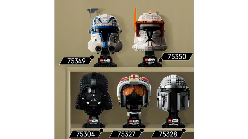 LEGO Star Wars 75349 Captain Rex Helm, Sammlerstück für Erwachsene