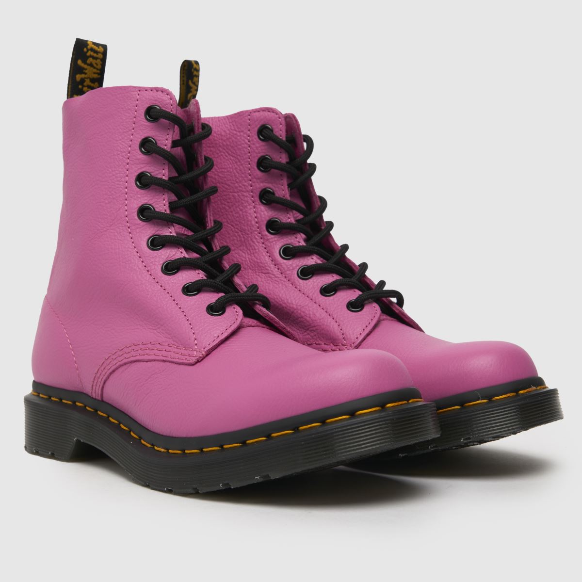Kozačky Dr. Martens 1460 Pascal v růžové barvě