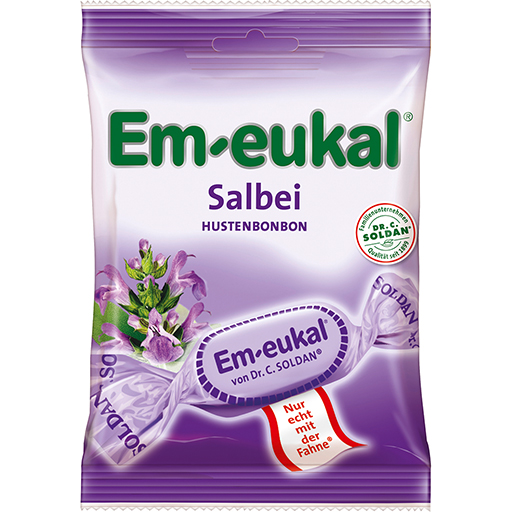 EM-EUKAL Bonbons Salbei zuckerhaltig  75 g  Bonbons