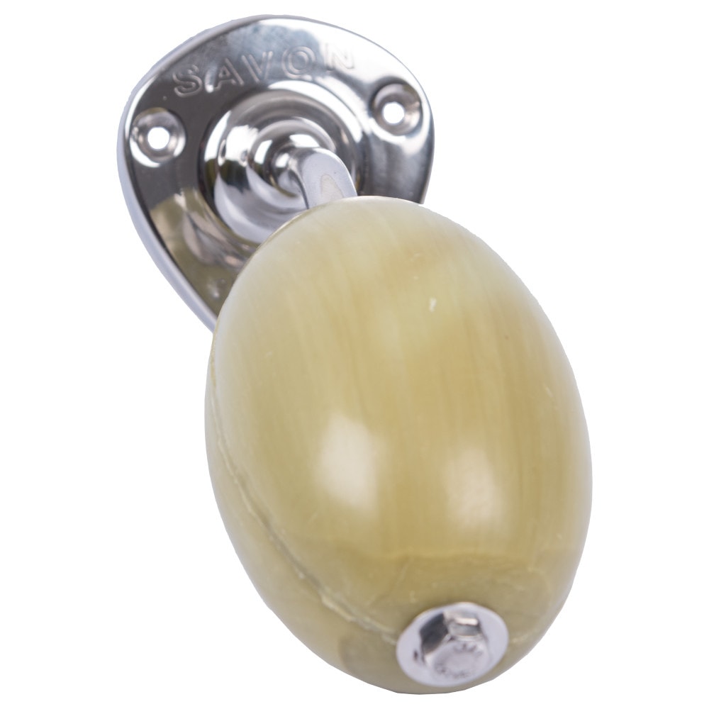 La savonnerie de nyons Savon 260g Rotatif à l'Olive et son Support Inox Savon