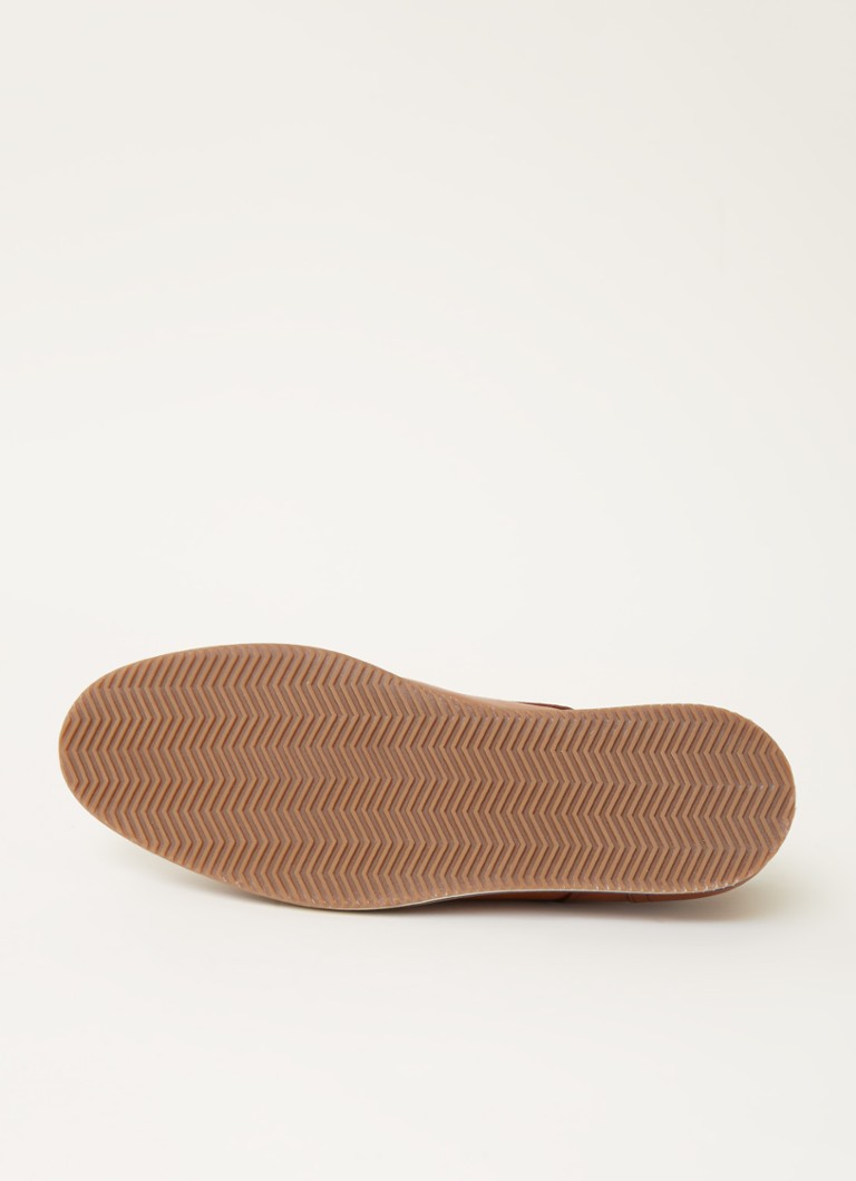 Dune London  Bucatini veterschoen van leer