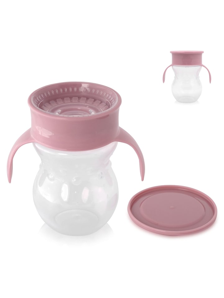 BABY CARE Trinkbecher 360 Grad in rosa günstig kaufen onesize