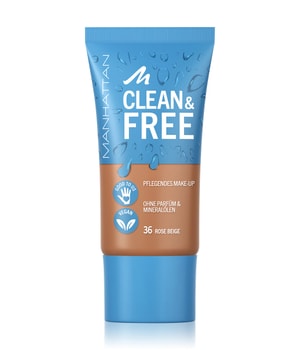 Manhattan Clean & Free Flüssige Foundation-30 ml