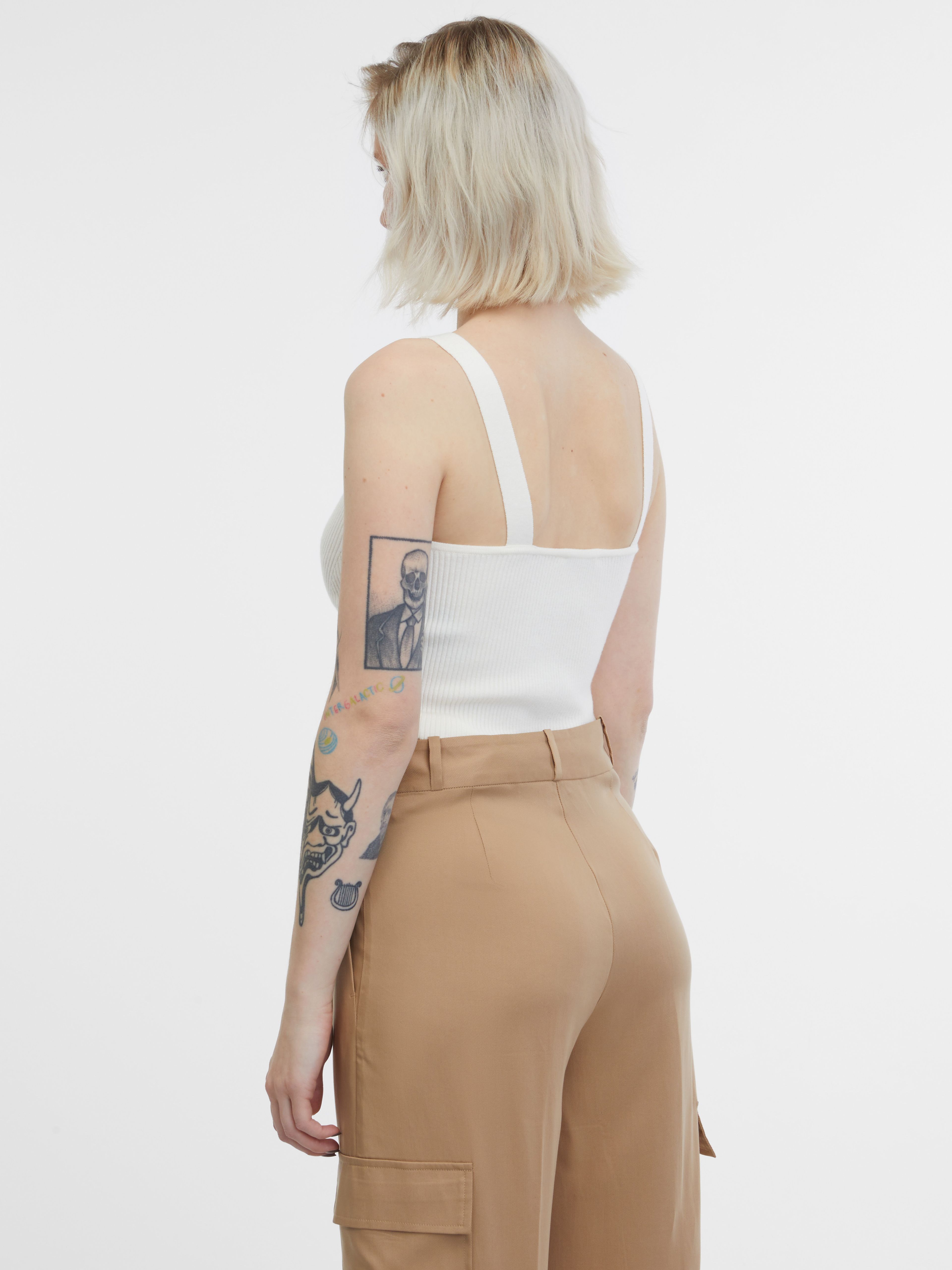 Cremefarbenes Damen-Top ORSAY