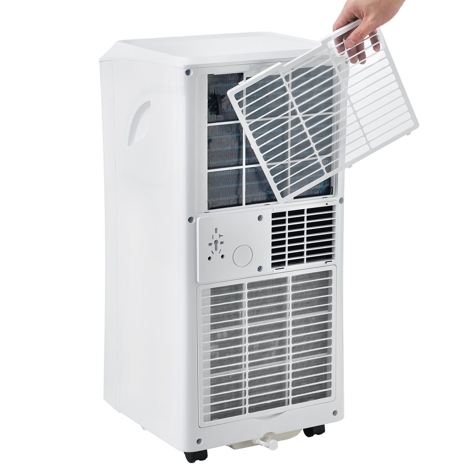 Juskys Klimagerät MK950W2, Klimaanlage mit Fernbedienung, Timer und Temperatureinstellung