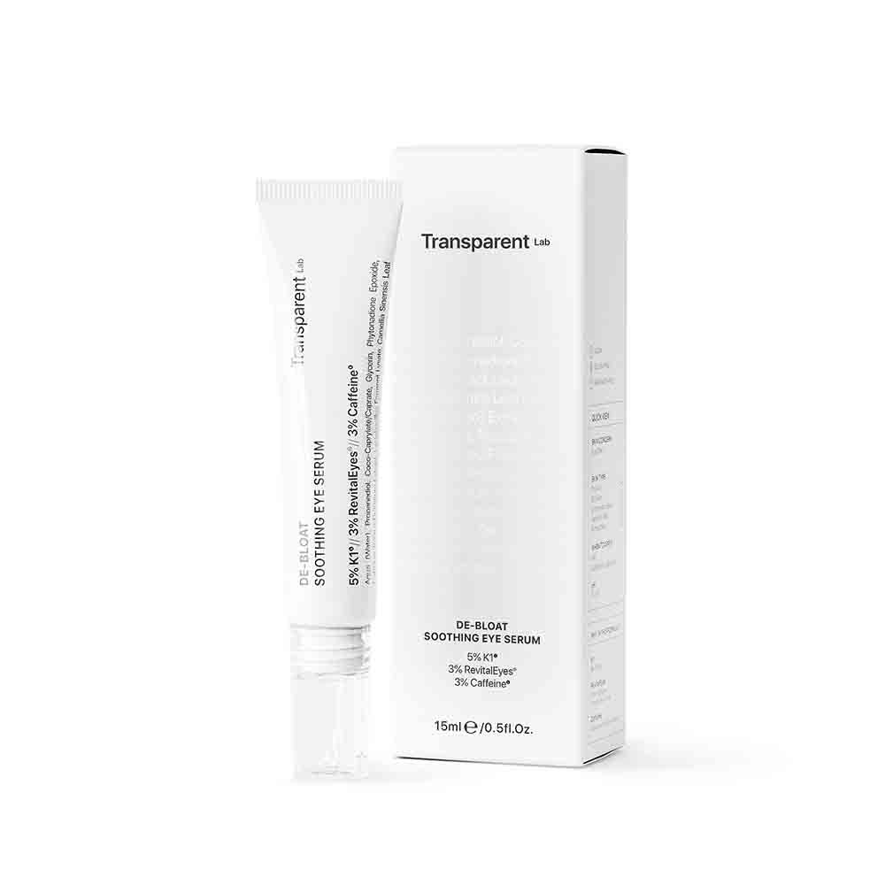 Transparent Lab Augenpflege De-Bloat Soothing Eye Serum - Augenserum für den Tag