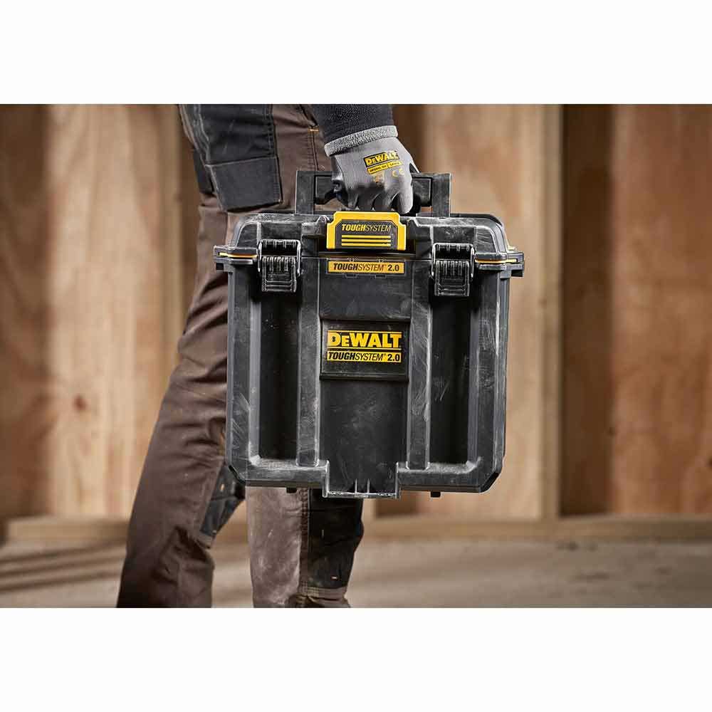 Caixa de ferramentas DEWALT TOUGHSYSTEM 2.0 de meia largura DWST08035-1