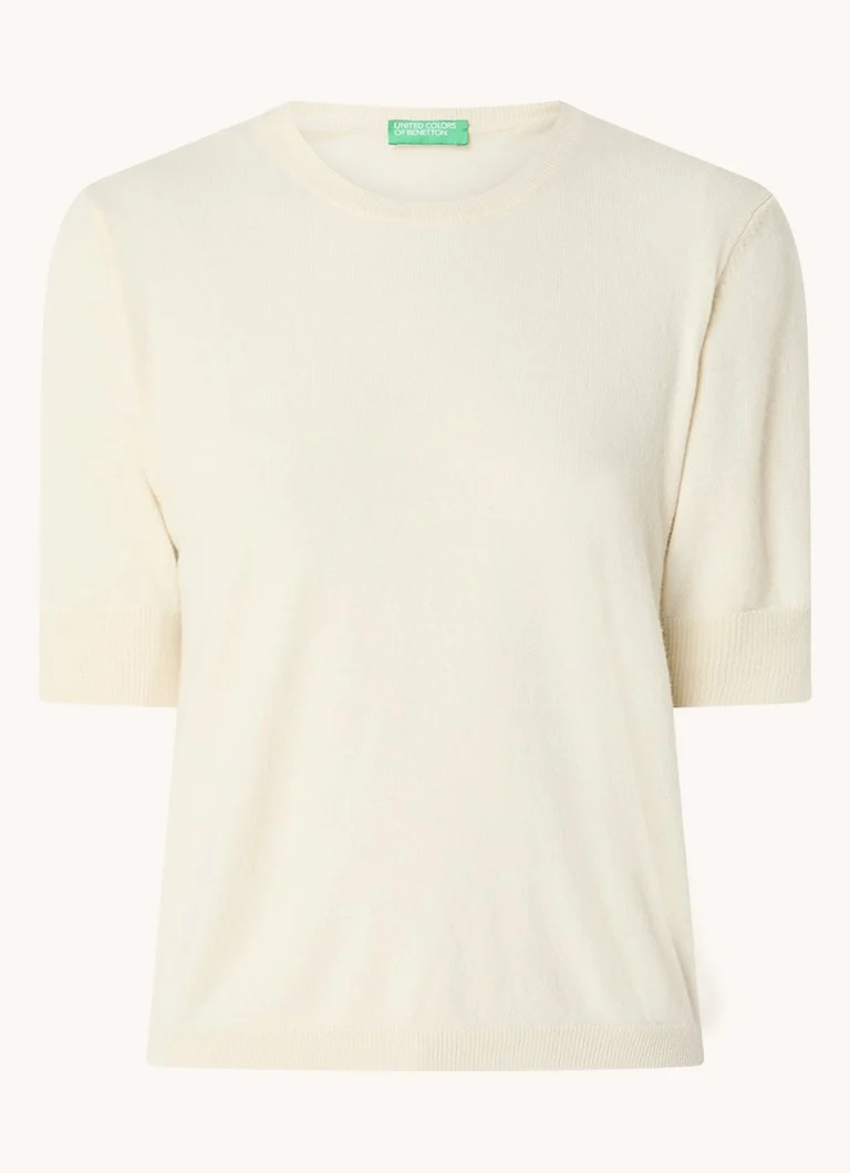 Benetton Fine-knit virgin wool top