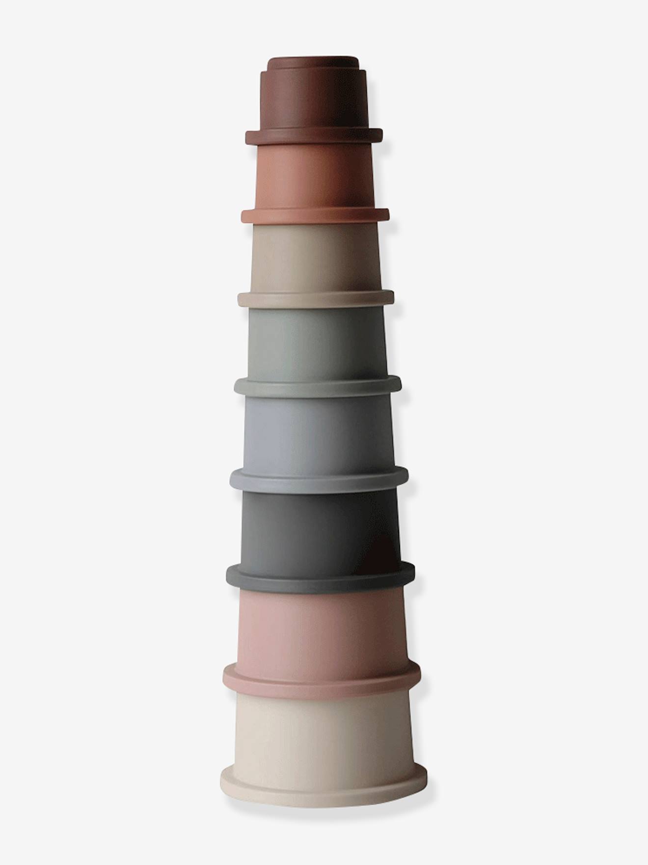 Mushie Baby Stapelturm MUSHIE, Becher - rosa